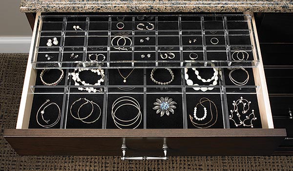 ACRYLIC JEWELRY DRAWER INSERT