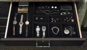 Velvet Jewelry Drawer Organizer