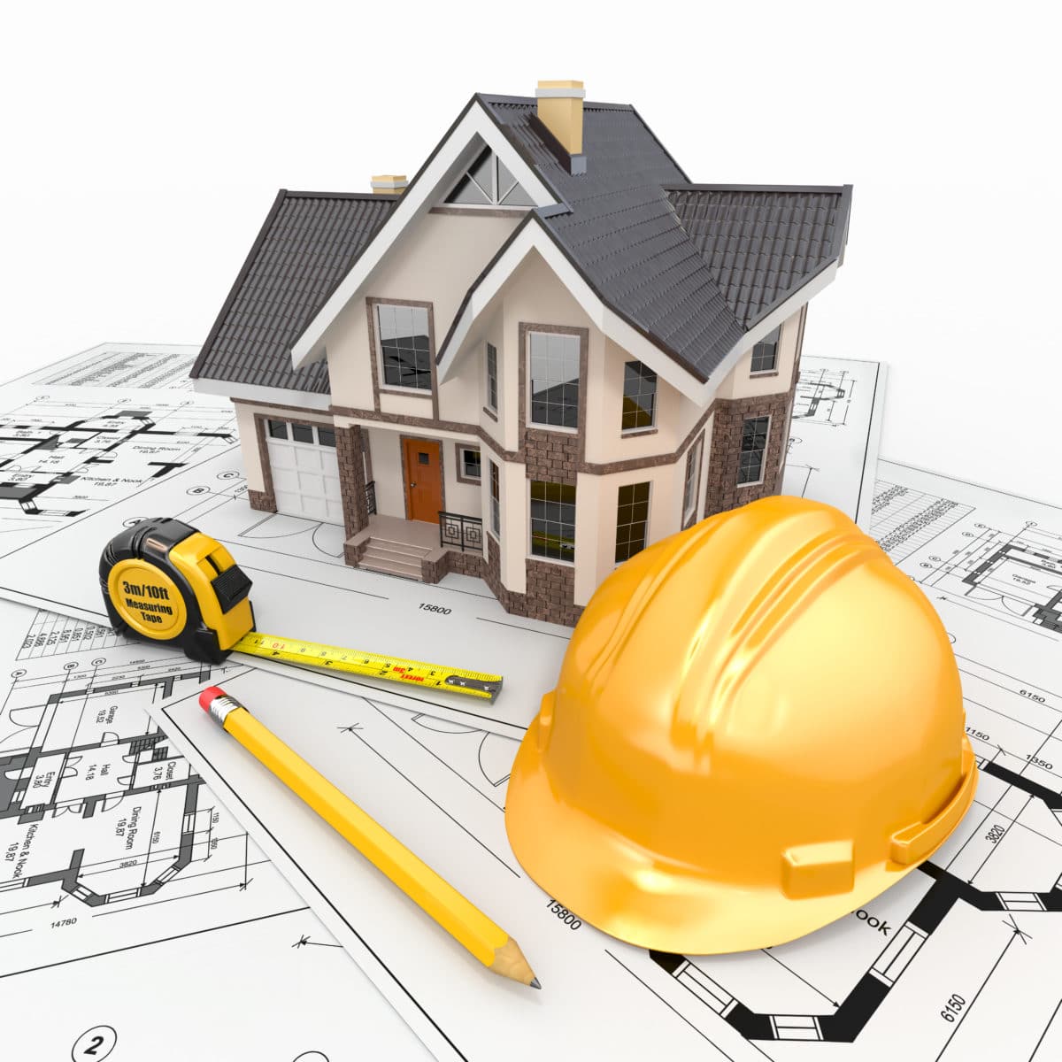 Homebuilders blue prints
