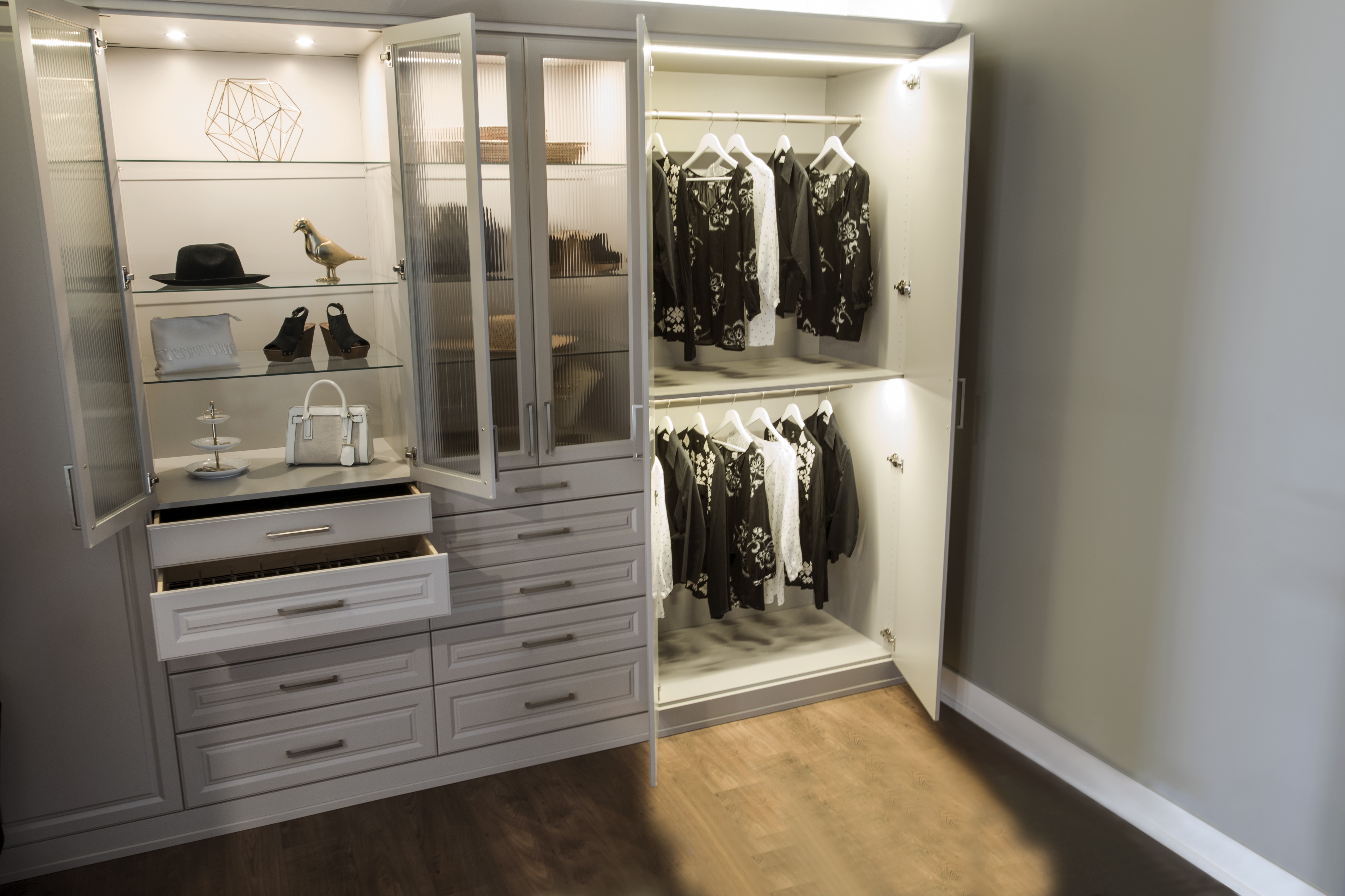 painted-mdf-closet Austin-Morgan Closets.