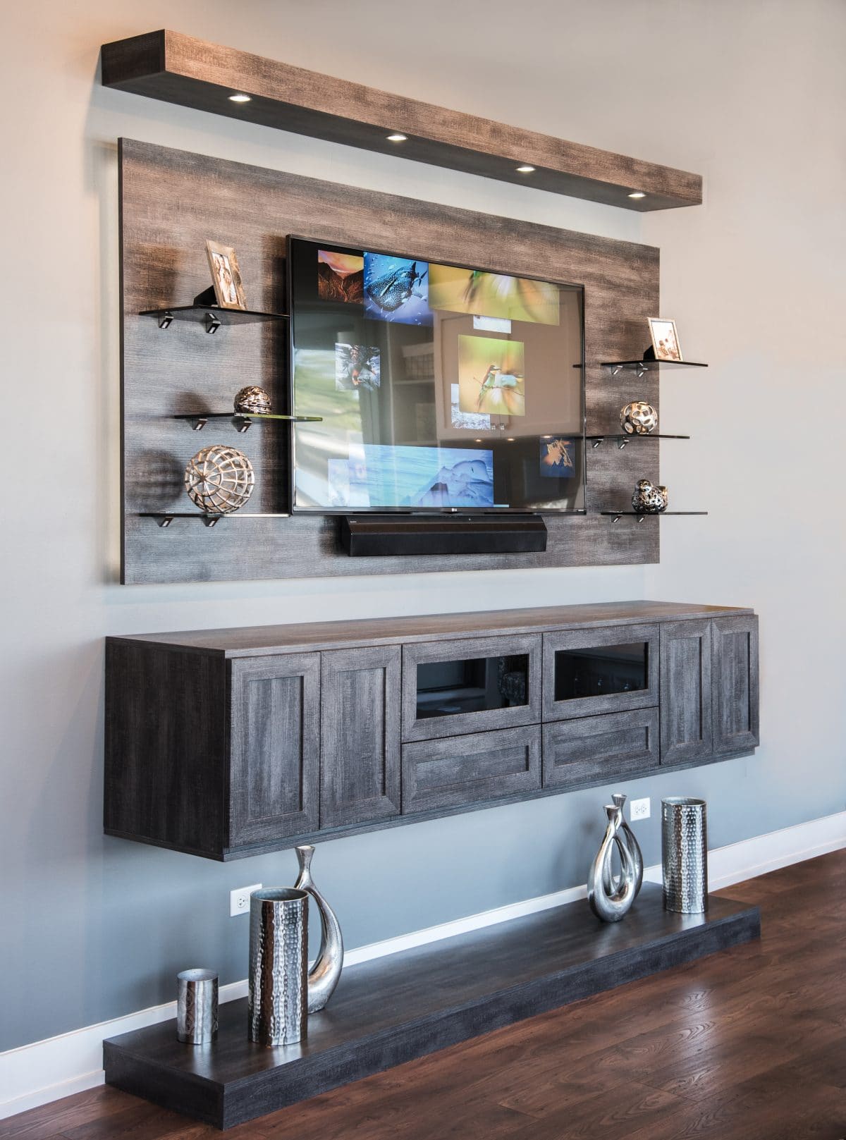 Custom Entertainment Centers Arizona Floating Entertainment Centers