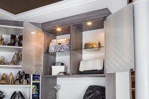 GLASS DOORS WITH LED LIGHTING