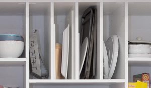 VERTICAL TRAY DIVIDER-STRAIGHT EDGE