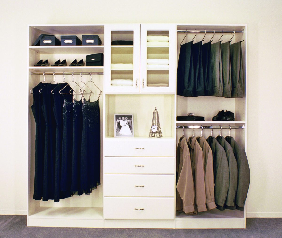 Reach In Closets Closet Contemporary With Bi Fold Doors Floor Based Reach In Closet