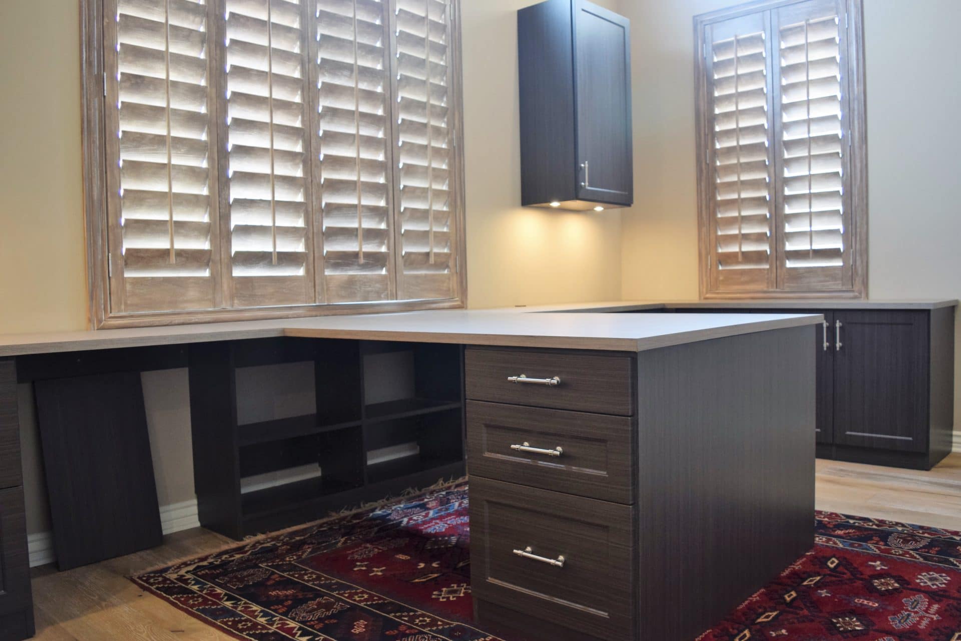 Large Custom Office Desk With Filing Cabinets Austin Morgan Closets Large Custom Office Desk With Filing Cabinets