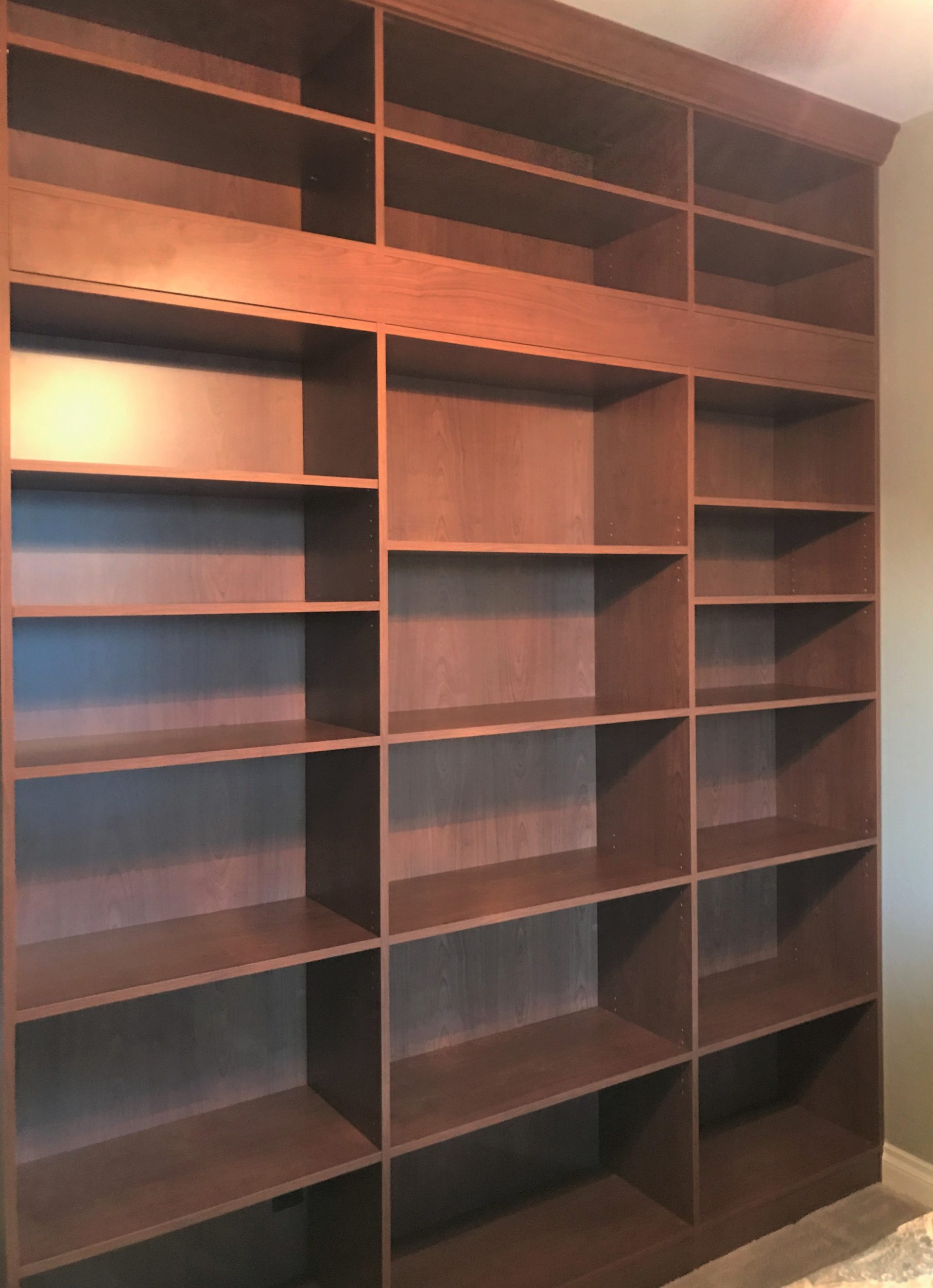 CUSTOM LIBRARY BOOKCASE Closets