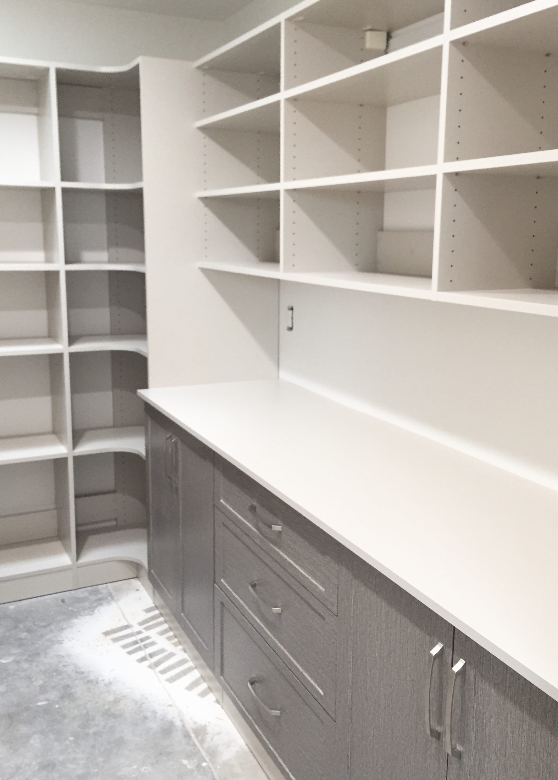 CUSTOM PANTRY ORGANIZATION SYSTEM | Austin-Morgan Closets