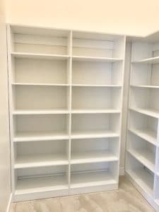 Custom Pantry Shelving